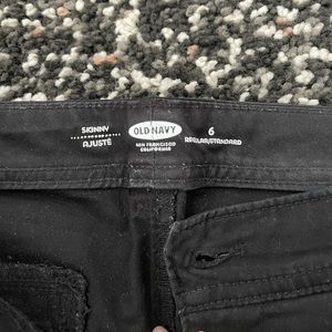 Old navy skinny black pant